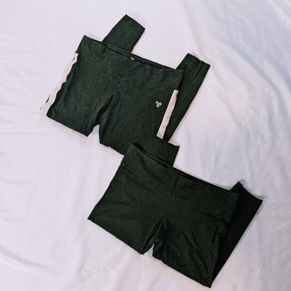 TNA Set of Two Charcoal Gray Leggings Size XL - Picture 1 of 8